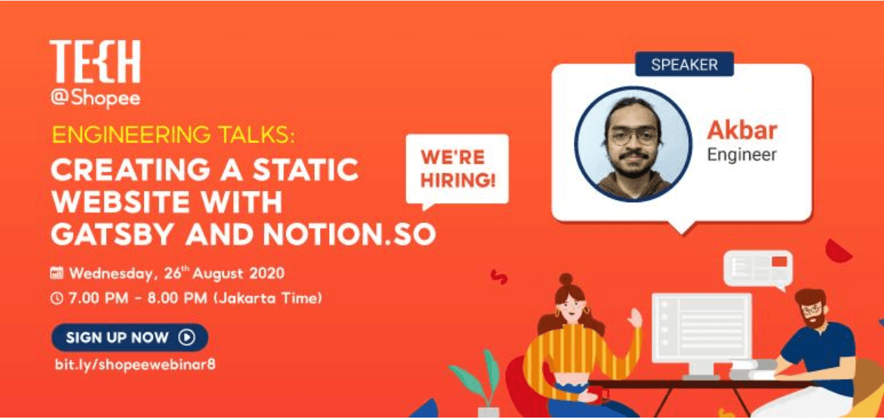 Speaking at Shopee Engineering Talks Ep.8 